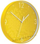 Leitz WOW nástěnné hodiny tiché žlutá