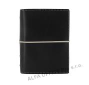Filofax Domino A7 kapesní týdenní černá
