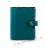 Filofax The Original A7 kapesní týdenní tyrkysová
