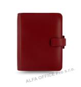 Filofax Metropol A7 kapesní týdenní červená