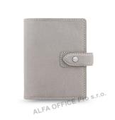Filofax Malden A7 kapesní týdenní šedá