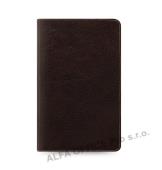 Filofax Heritage A6 osobní compact týdenní  hnědá
