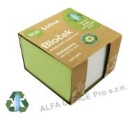 Záznamní kostka ECO Luma - 8 x 8 x 5 cm / nelepené