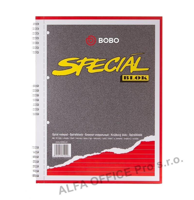 Blok BOBO speciál - A4 / linka