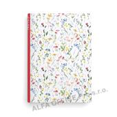 Kniha záznamní A5 - linka / 100 l / louka