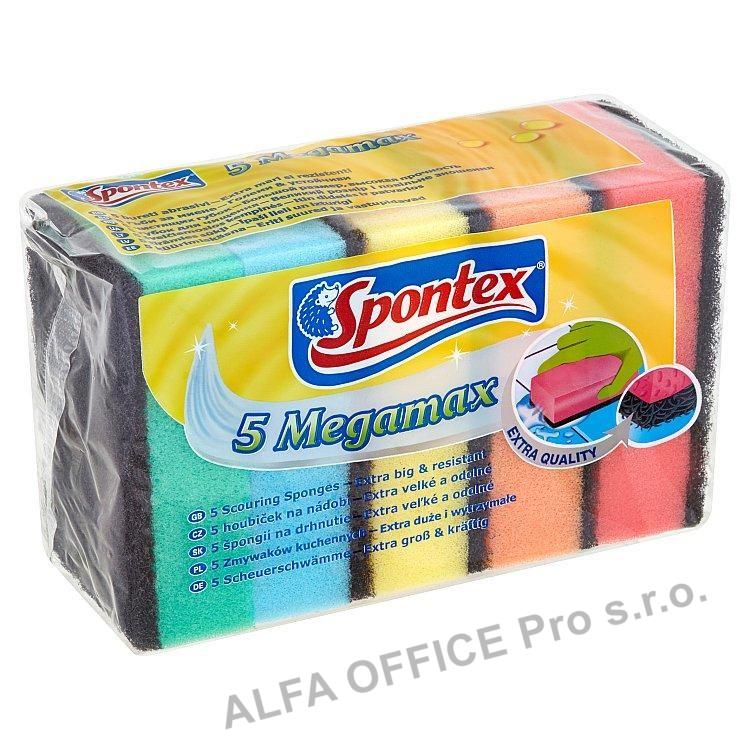 Houbičky velké Spontex Megamax 5 ks