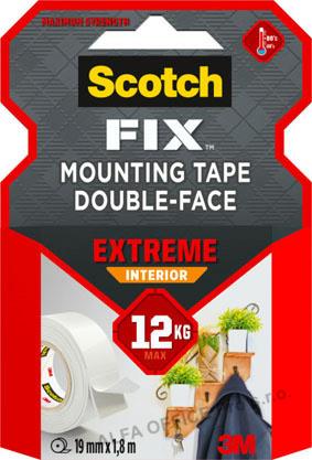 Montážní pásky oboustranné Scotch Fixing Line - 19 mm x 1,8 m extra silná