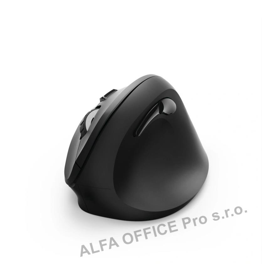 Myš Hama EMW-500 ergonomická bezdrátová - pro praváky / černá