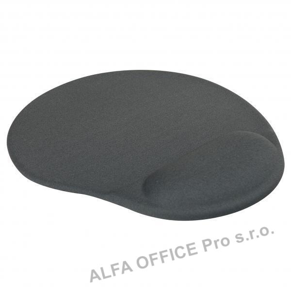 Podložka pod myš gelová LOGO - šedá