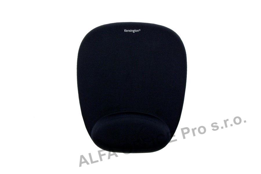 Podložka pod myš s opěrkou zápěstí - černá