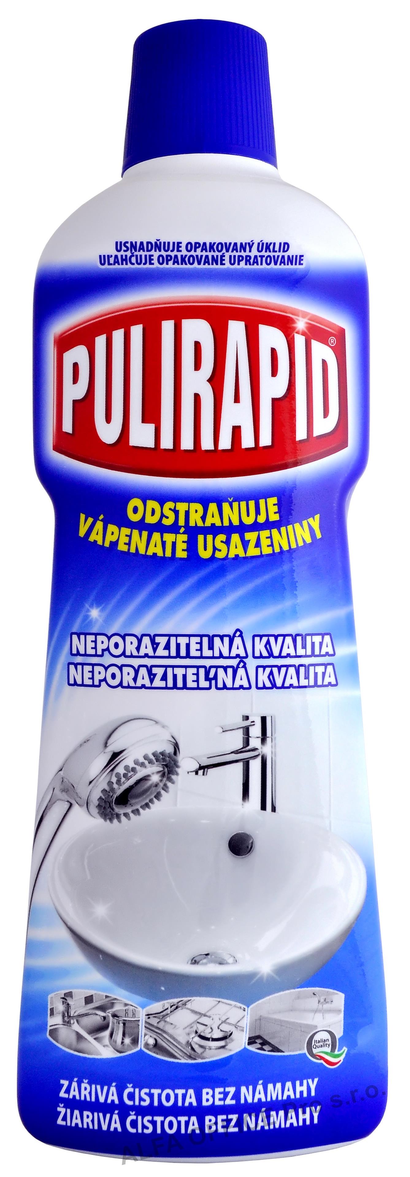 Pulirapid 750 ml na rez a vodní kámen