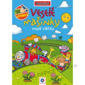 Omalovánka A5 - Veselé mašinky