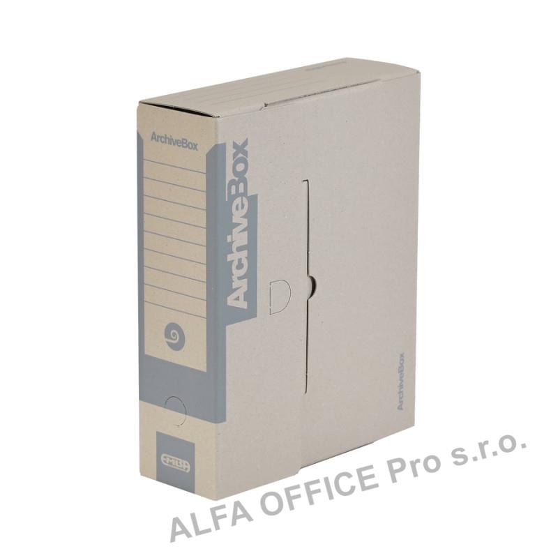 Box archivní Emba 5 živlů - šedá / vítr