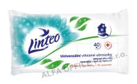 Linteo Satin vlhčené ubrousky pro domácnost 40ks