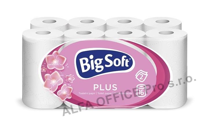 Papír toaletní Big Soft Plus 2-vrstvý / 16 ks