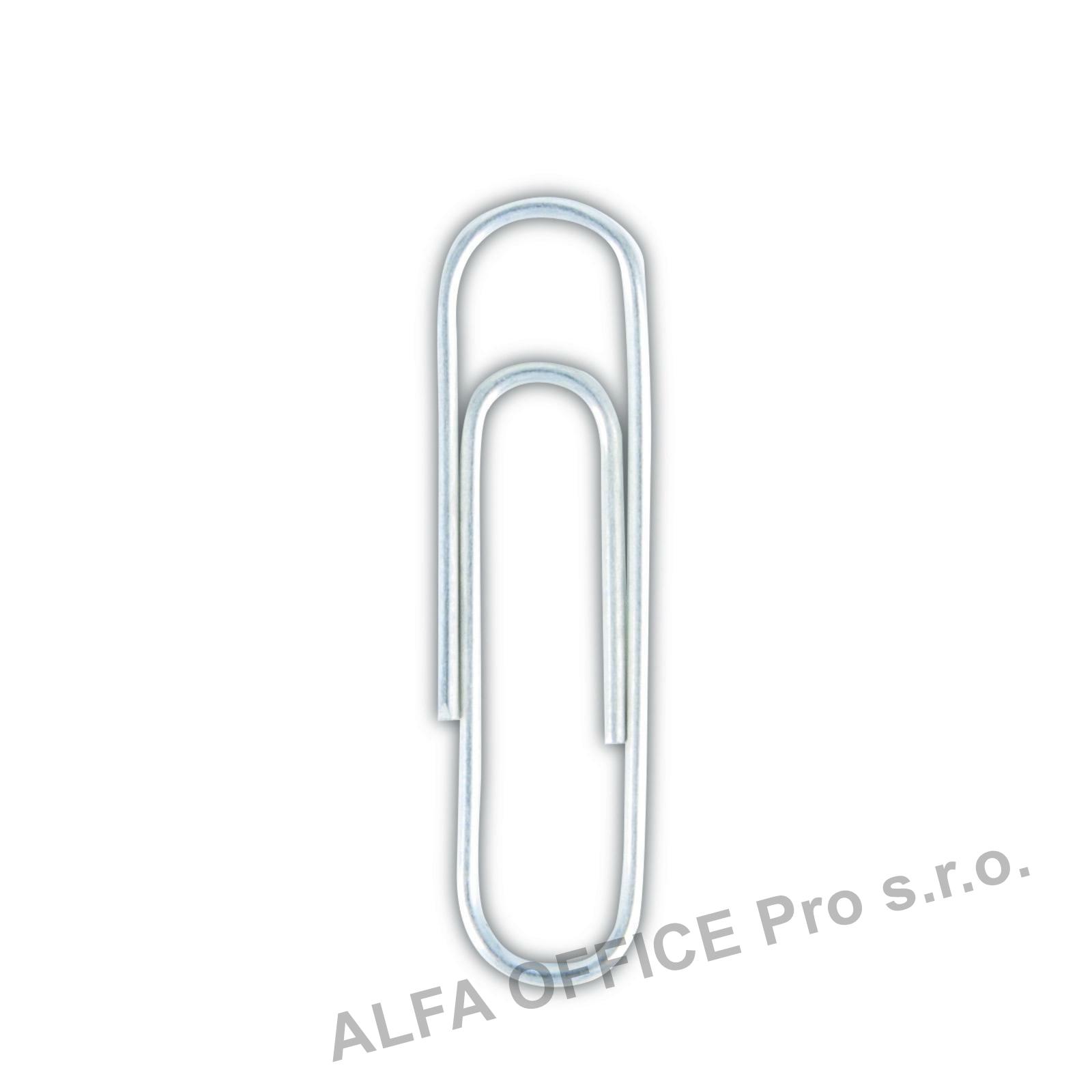 Dopisní spony 33 mm / 100ks stříbrné