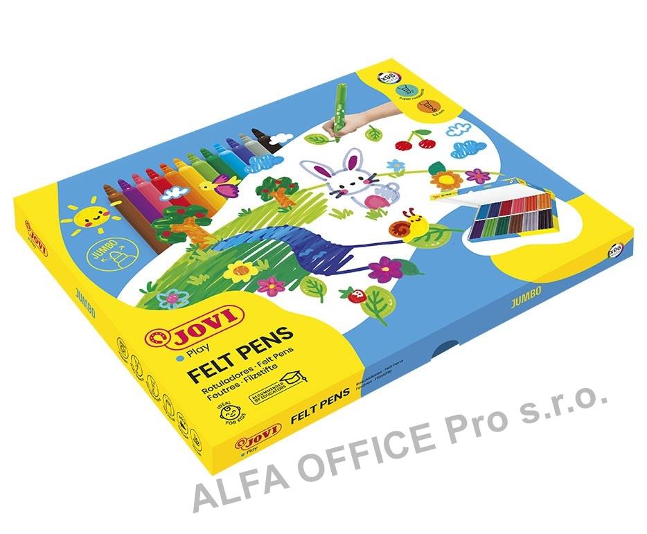 Popisovače JOVI Maxi - 96 ks / v krabičce