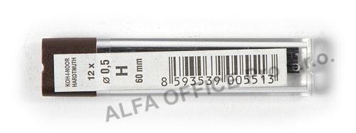 Tuhy do mikrotužek KOH-i-NOOR - 0,5 mm / H