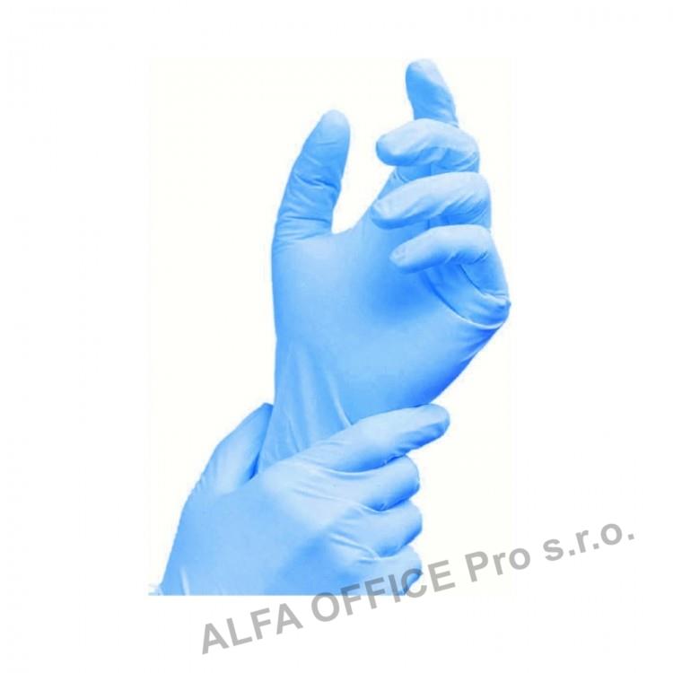 Rukavice Nitril  XL / 100ks nepud 