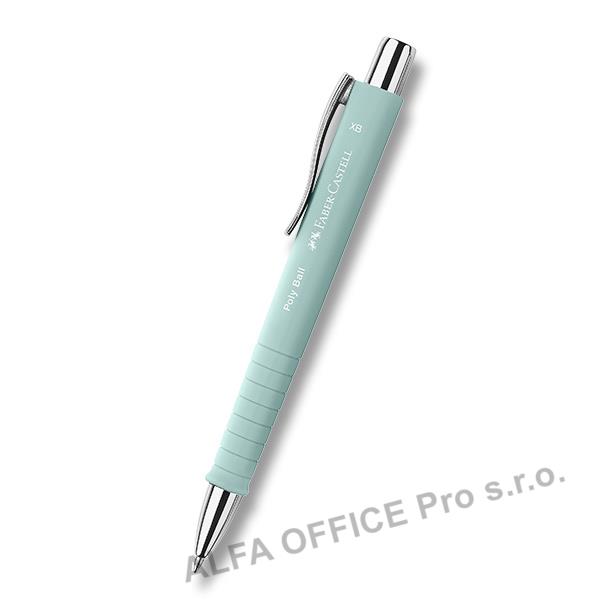 Kuličkové pero Faber Castell Poly Ball - tyrkysová