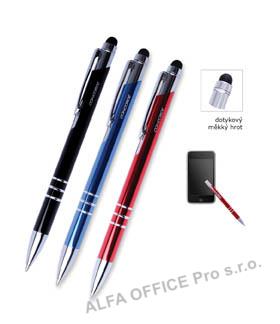 Kuličkové pero Concorde Soft se stylusem - barevný mix