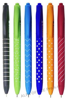 Kuličkové pero Rome Oily - barevný mix