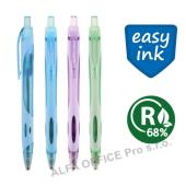 Kuličkové pero Spoko ReLeaf Active Transparent - barevný mix