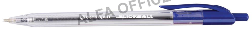 Kuličkové pero Centropen Slide ball Clicker 2225 - modrá
