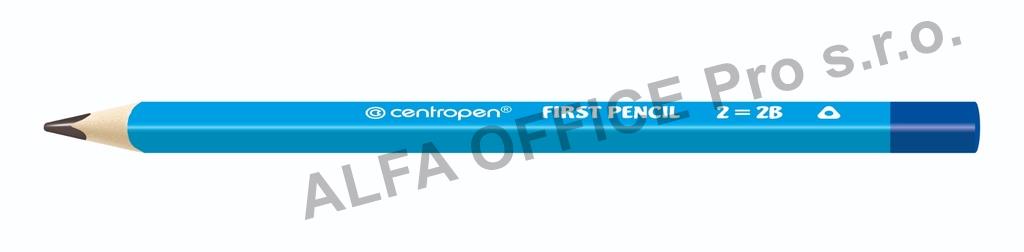 Tužka Centropen 9512 trojhranná Jumbo First pencil - HB / barevný mix
