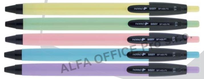 Kuličkové pero Perro Sissy - pastelový mix