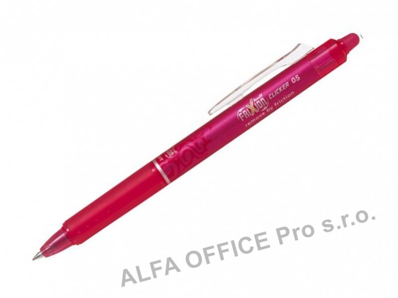 Roller Pilot FriXion Clicker 0,5 mm - růžová