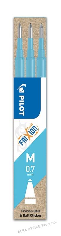 Náplň Pilot FriXion 0,7 - světle modrá / 3 ks