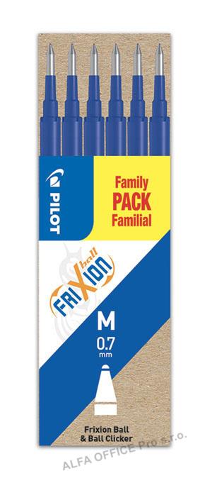 Náplň Pilot FriXion 0,7 - modrá / 5 + 1 ZDARMA