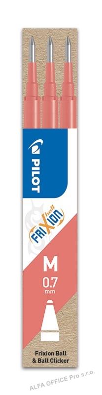Náplň Pilot FriXion 0,7 - korálově růžová / 3 ks
