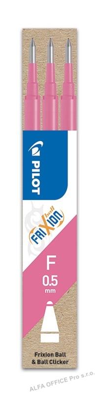 Náplň Pilot FriXion 0,5 - růžová / 3 ks