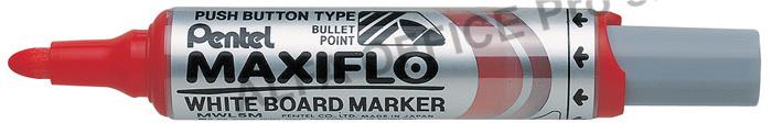 Popisovač Pentel MAXIFLO MWL5M - červená