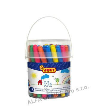 Popisovače JOVI Maxi - 48 ks / v kelímku