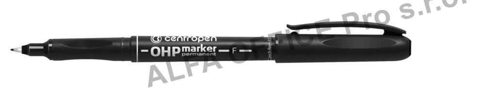 Popisovač Centropen Permanent OHP 2636 / černá