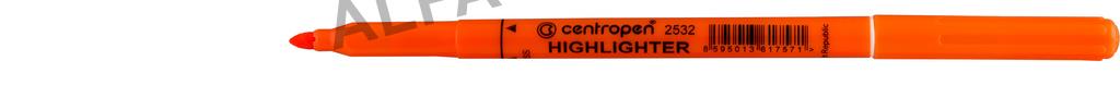 Zvýrazňovač Centropen 2532 / oranžová