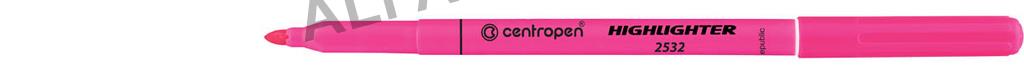 Zvýrazňovač Centropen 2532 / růžová