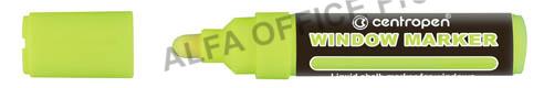 Značkovač Centropen 9121 window - žlutá fluo