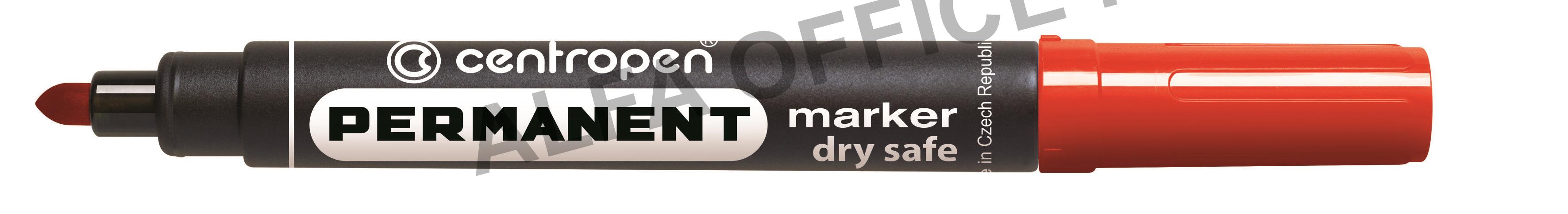 Značkovač Centropen 8510 permanent - červená