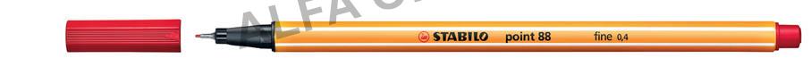 Liner STABILO® point 88 - červená