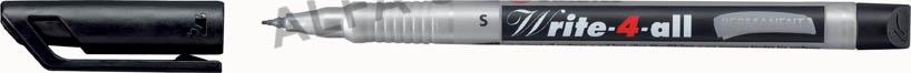 Popisovač STABILO® Write-4-all - černá
