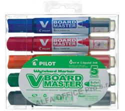Popisovač Pilot V-Board Master - sada / 5 ks