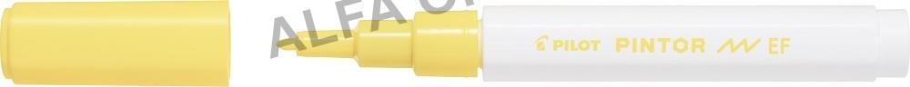 Popisovač Pilot Pintor EF / žlutá