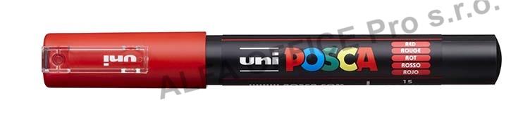 Posca popisovač / 0,7 mm - červená