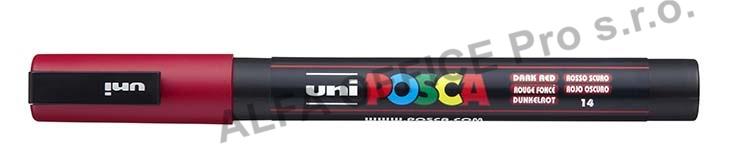 Posca popisovač / 0,9–1,3 mm - tm. červená