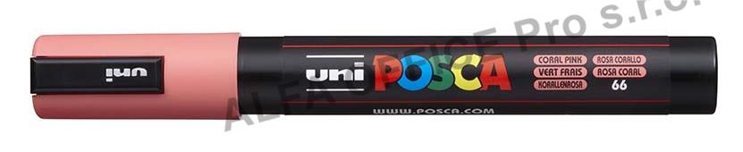 Posca popisovač / 2,5 mm - korálově růžová