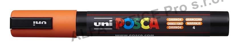 Posca popisovač / 2,5 mm - metal. fialová